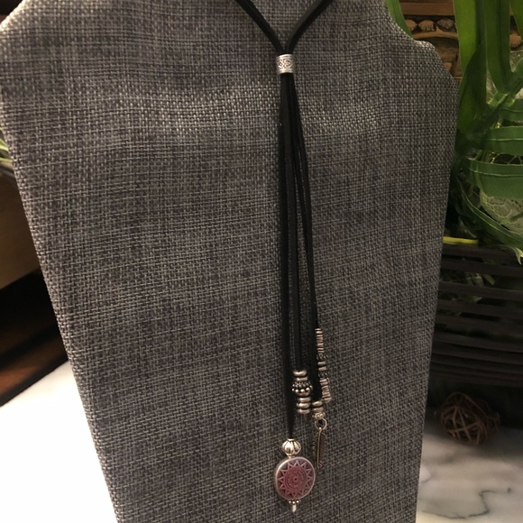 Leather Necklace - Picture 3 of 6